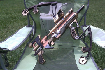 L’Arco Nerf degli Avengers in versione Steampunk
