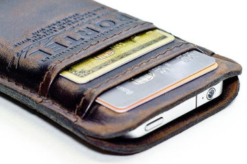 Il case in pelle per iPhone 4 e 4S