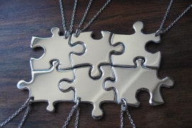 La multicollana puzzle collane-puzzle