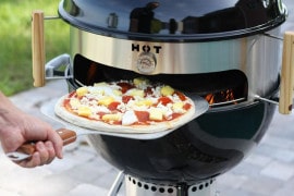 Kettle Pizza, fai la pizza nel barbecue kettle-pizza