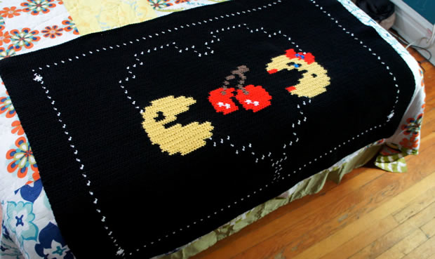 pac-man-uncinetto