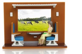 Il porta smartphone a forma di vagone porta-smartphone-vagone
