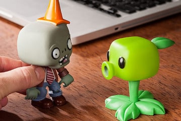 Le statuine di Piante contro Zombi