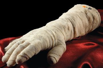 La mano mummificata