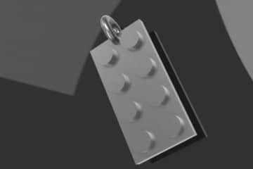 La medaglietta LEGO