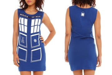 Il vestito di Doctor Who in stile TARDIS