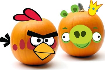 La zucca di Halloween in versione Angry Birds