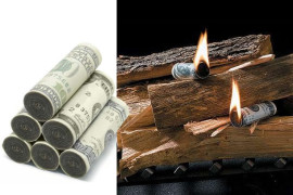 Le banconote accendifuoco banconote-accendifuoco