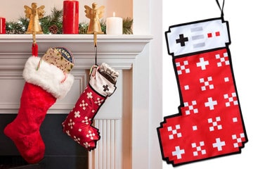La calza di Natale in 8-bit