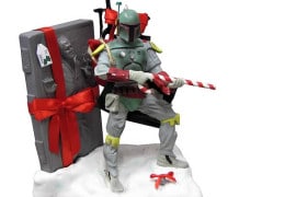 La statua di Babbo Fett bobba-fett