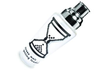 Lo shaker con clessidra in 8-bit