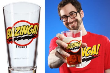 Il bicchiere di The Big Bang Theory