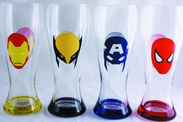 Le pinte supereroiche Marvel