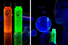 Tekno Bubbles, le bolle di sapone fluorescenti bolle-di-sapone-fluorescenti