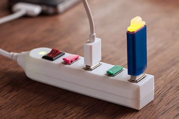 La ciabatta USB