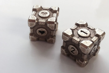 Dado da 6 Companion Cube