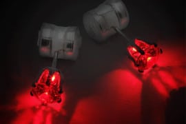 Gli orecchini LED orecchini-luminosi