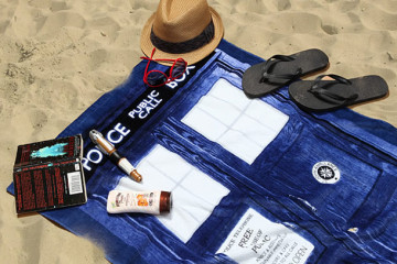 Il salviettone TARDIS