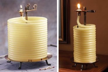 Le candele a spirale