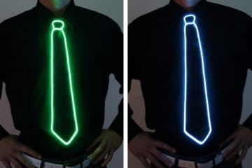 La cravatta LED