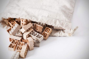 Set di mattoncini LEGO di legno