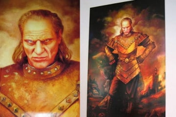 La replica 1:1 del quadro di Vigo da Ghostbusters 2