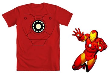 La maglietta di Iron Man 3