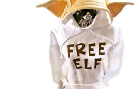 La felpa "liberate l'elfo" ispirata a Harry Potter felpa-liberate-l'elfo-harry-potter
