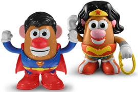 Mr. Superpotato e Mrs. Wonder Potato supereroi-mr-mrs-potato