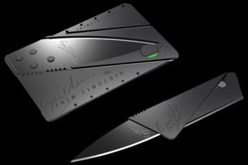 Il coltello carta di credito