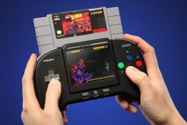 Retro Gaming System portatile NES-SNES console-nes-snes-portatile
