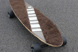 Lo skateboard di Chewbecca skateboard-chewebecca