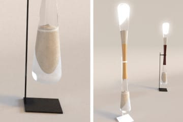 La lampada clessidra