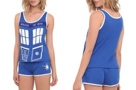 Pigiama TARDIS da ragazza pigiama-tardis