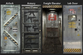 Le decalcomanie da porta in stile Sci-Fi decalcomanie-porte-sci-fi