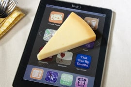 Un iPad come tagliere ipad-tagliere