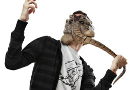La maschera FaceHugger di Alien maschera-alien