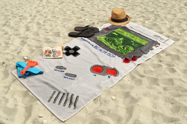 Telo mare GameBoy salviettone-game-boy