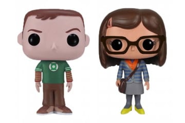 Le minifigure di Sheldon e Amy