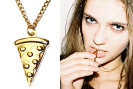 La collana per amanti della pizza collana-pizza