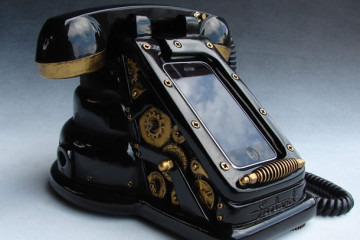 Trasforma l’iPhone in un telefono Steampunk