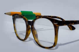 Grip Clip, il portamatita per occhiali portamatita-per-occhiali
