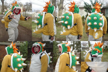 La super felpa di Bowser