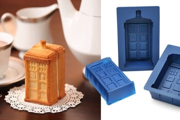 La mini tortiera TARDIS di Doctor Who
