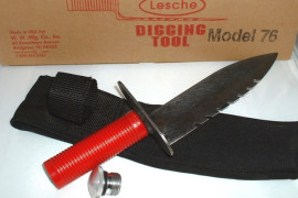 Il coltello da giardino paletta-coltello