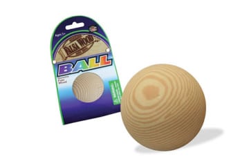 La sfera di legno… finto