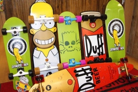 Gli Skateboard dei Simpson skateboard-simpsons