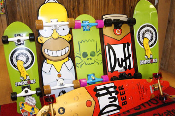 Gli Skateboard dei Simpson