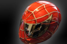 I caschi da moto di Spider Man casco-da-moto-spiderman