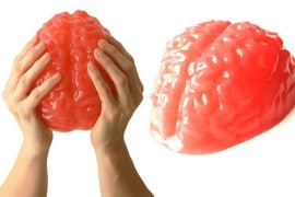 Un cervello zuccheroso e gommoso cervello-gommoso